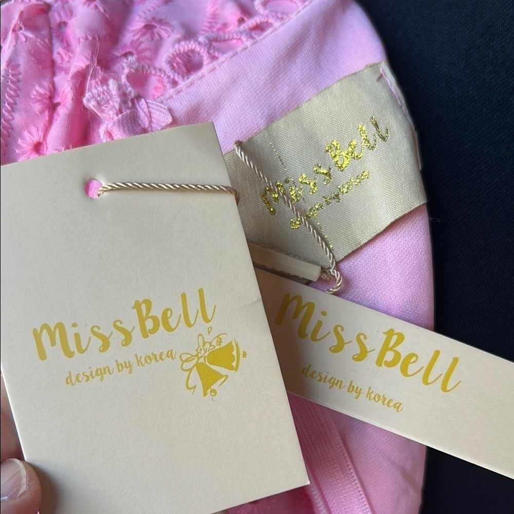 Pink Ruffled Tiered Midi Dress - Picture 2 of 10